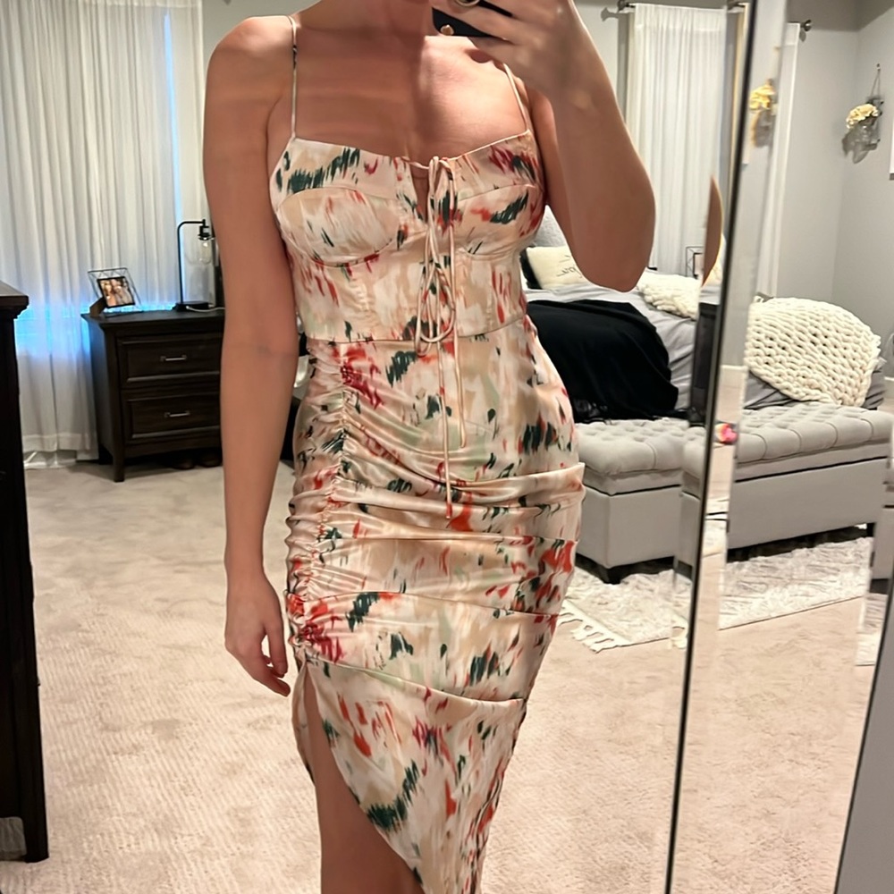 Never worn silk dress